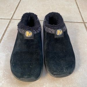 Merrill Kid's fleece lined Mocs- EXCELLENT condition. Hard to Find! Size 12